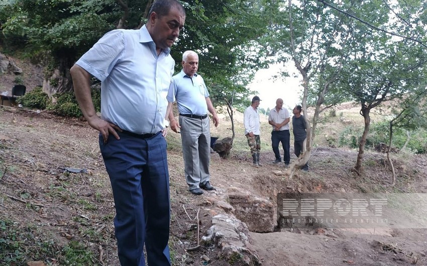 Astarada arxeoloji qazıntılar nəticəsində XIV əsrə aid memarlıq elementləri aşkarlanıb