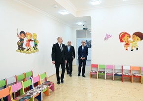 В селе Кенгерли Агдамского района состоялось открытие яслей-детского сада