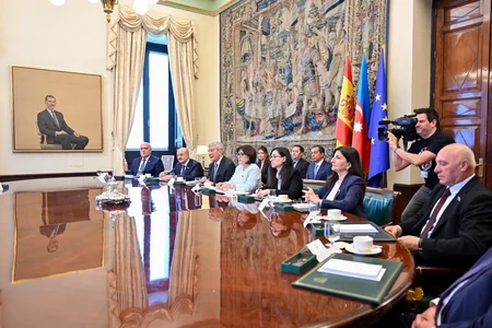 Sahibə Qafarova İspaniya Deputatlar Konqresinin sədri ilə görüşüb