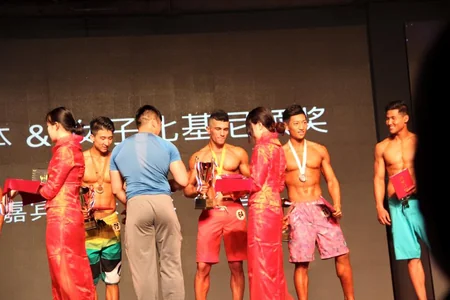 Azərbaycanlı idmançı Pekində “Men's physique” yarışmasının qalibi olub