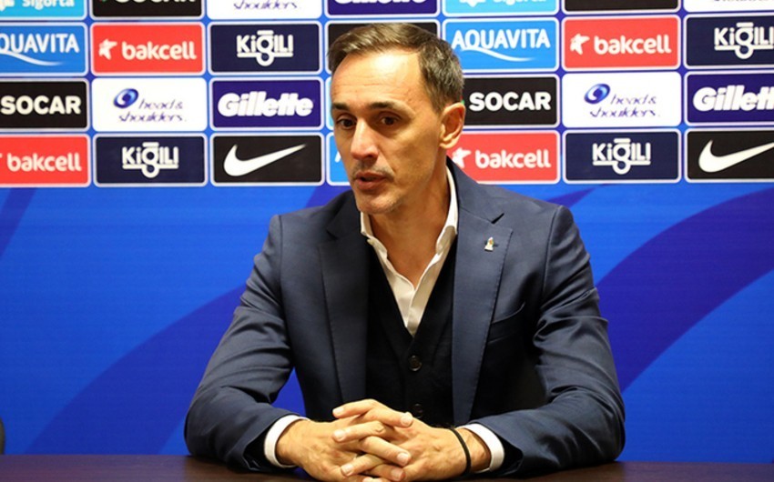 Milan Obradoviç: Rəqib ikinci hissədə keyfiyyətini göstərdi