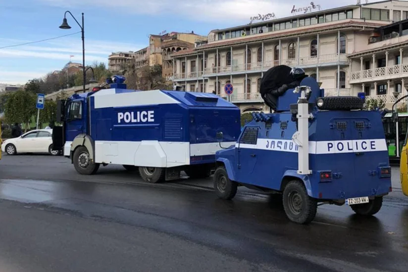 Gürcüstan müxalifəti Tbilisidə etiraz yürüşü keçirib