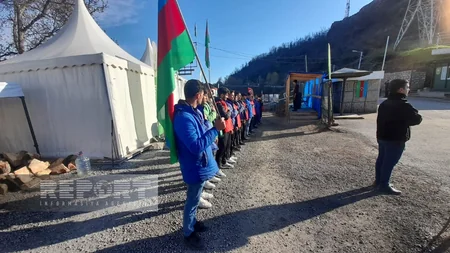 Xankəndi-Laçın yolu: Ekofəalların aksiyası 137 gündür yüksək fəallıqla davam edir
