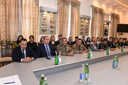 Dövlət Komitəsində Vətən müharibəsi iştirakçıları ilə görüş keçirilib