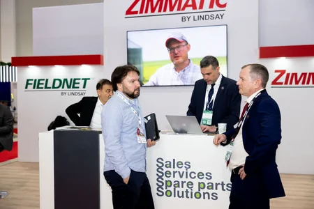 Lindsay and 4S LLC introduce future of irrigation at CaspianAgro 2025: AI helps irrigate more land with same amount of water