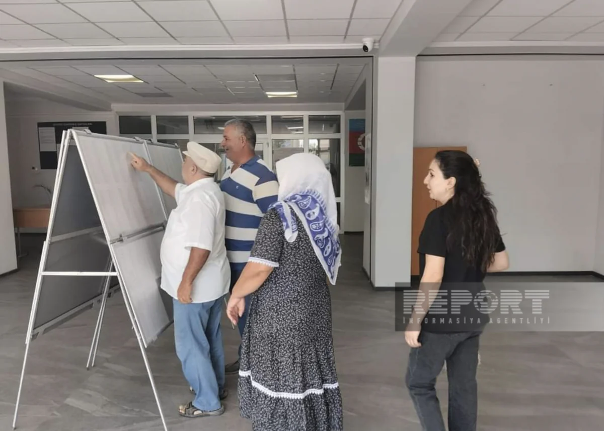 Biləsuvarda səsvermə prosesi seçici fəallığı şəraitində davam edir