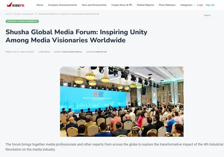 Azərbaycan Prezidentinin Şuşa Forumundakı çıxışı dünya mediasının diqqət mərkəzində qalmaqda davam edir