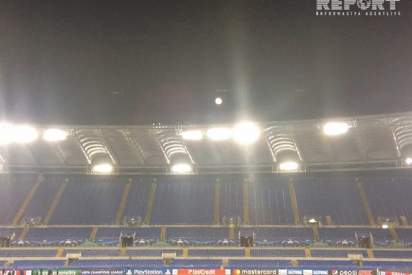 Qarabağ Romada Çempionlar Liqası oyunu öncəsi son məşqinə çıxıb - FOTO