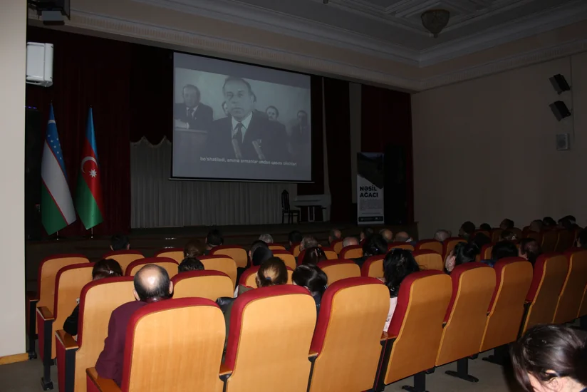 “Nəsil ağacı” sənədli filminin Özbəkistanda təqdimat mərasimi keçirilib