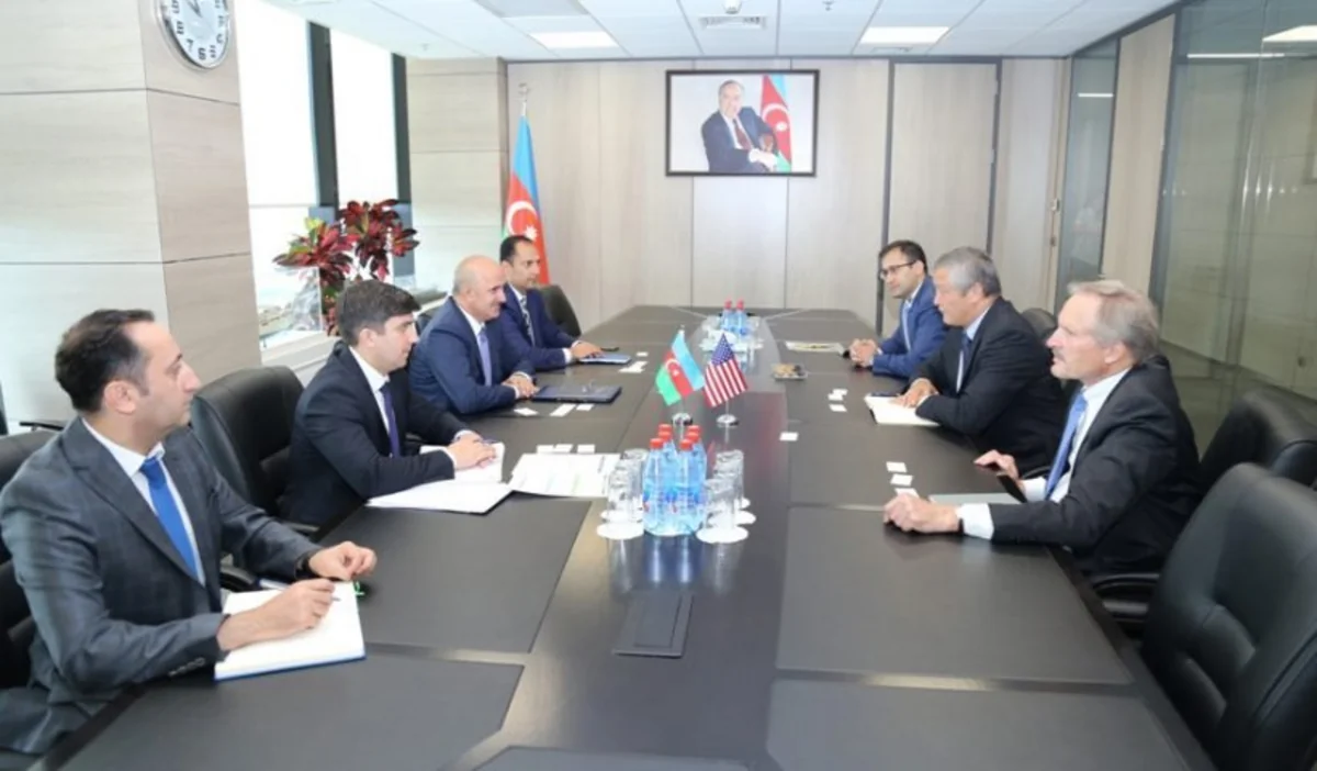 “Azərbaycan Xəzər Dəniz Gəmiçiliyində ABŞ rəsmiləri ilə görüş keçirilib