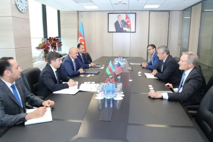 “Azərbaycan Xəzər Dəniz Gəmiçiliyində ABŞ rəsmiləri ilə görüş keçirilib