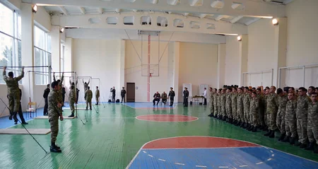 Состоялись выпускные экзамены на Курсах подготовки офицеров запаса