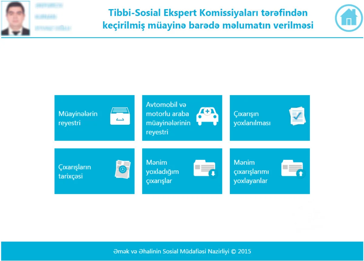Əlillik müayinəsi barədə məlumatların verilməsi üzrə yeni e-xidmət yaradılıb