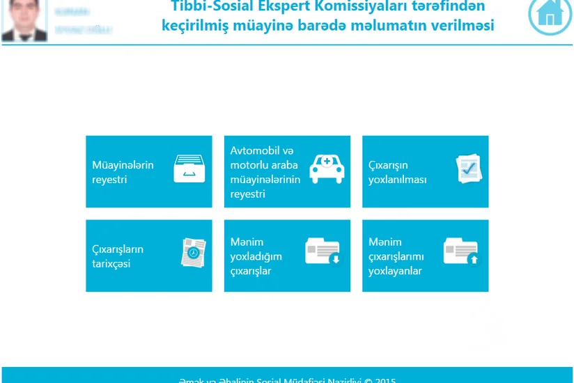 Əlillik müayinəsi barədə məlumatların verilməsi üzrə yeni e-xidmət yaradılıb