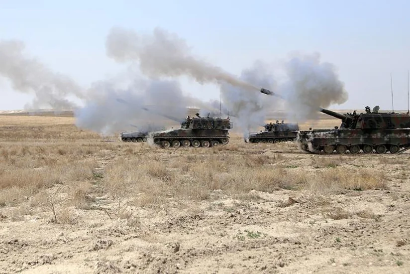 Турция нанесла девять артударов по целям ИГИЛ на севере Сирии