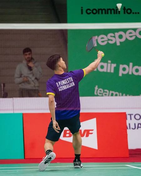 Azərbaycan badmintonçusu Bakıdakı turnirdə 1/8 finala yüksəlib