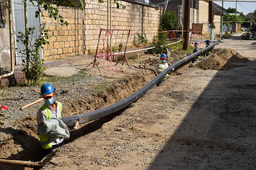 Bakıda yaşayış komplekslərinin 85 %-i kanalizasiya şəbəkəsi ilə təmin olunacaq
