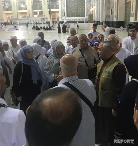 Həcc ziyarətində olan azərbaycanlı zəvvarların səhhəti yaxşıdır - FOTOLAR