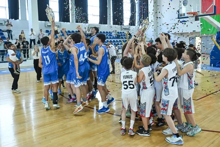 Azərbaycanın U-12, U-14 və U-16 Uşaq Gənclər Basketbol Liqasında mükafatçılar müəyyənləşib