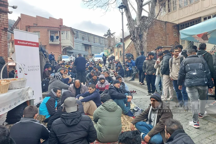 Gürcüstanda Xocalı soyqırımının ildönümü ilə bağlı anım tədbiri keçirilib