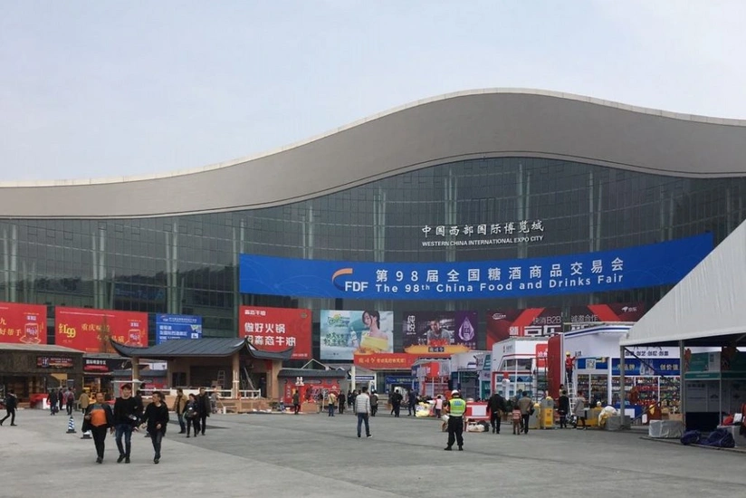 Azerbaijani products displayed in China