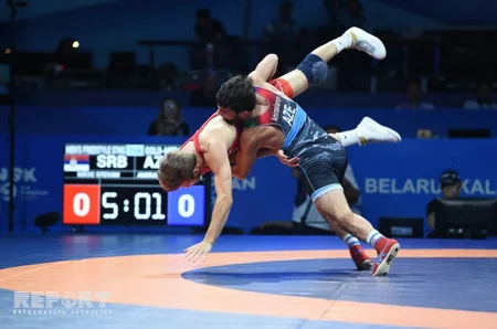 Minsk 2019: Mahir Amiraslanov claims Azerbaijans first wrestling gold