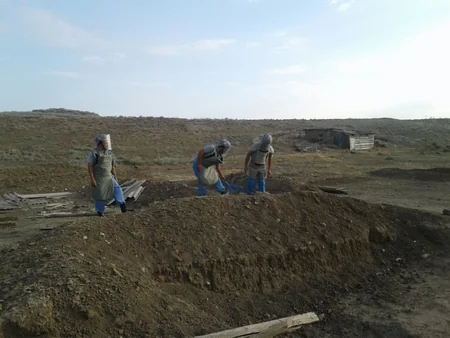 ​Tərtər və Füzulidə partlamamış hərbi sursatlar aşkarlanıb