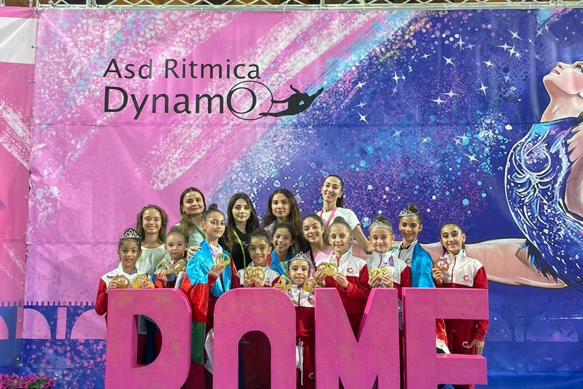 Azərbaycan gimnastları İtaliyada qızıl medallar qazanıblar