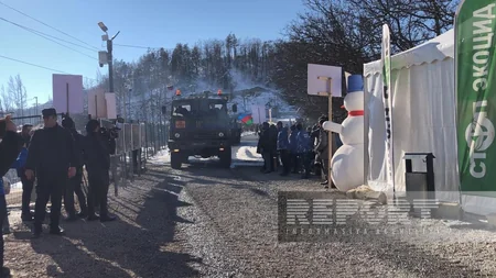 Сегодня по дороге Ханкенди-Лачын беспрепятственно проехали 22 автомобиля миротворцев