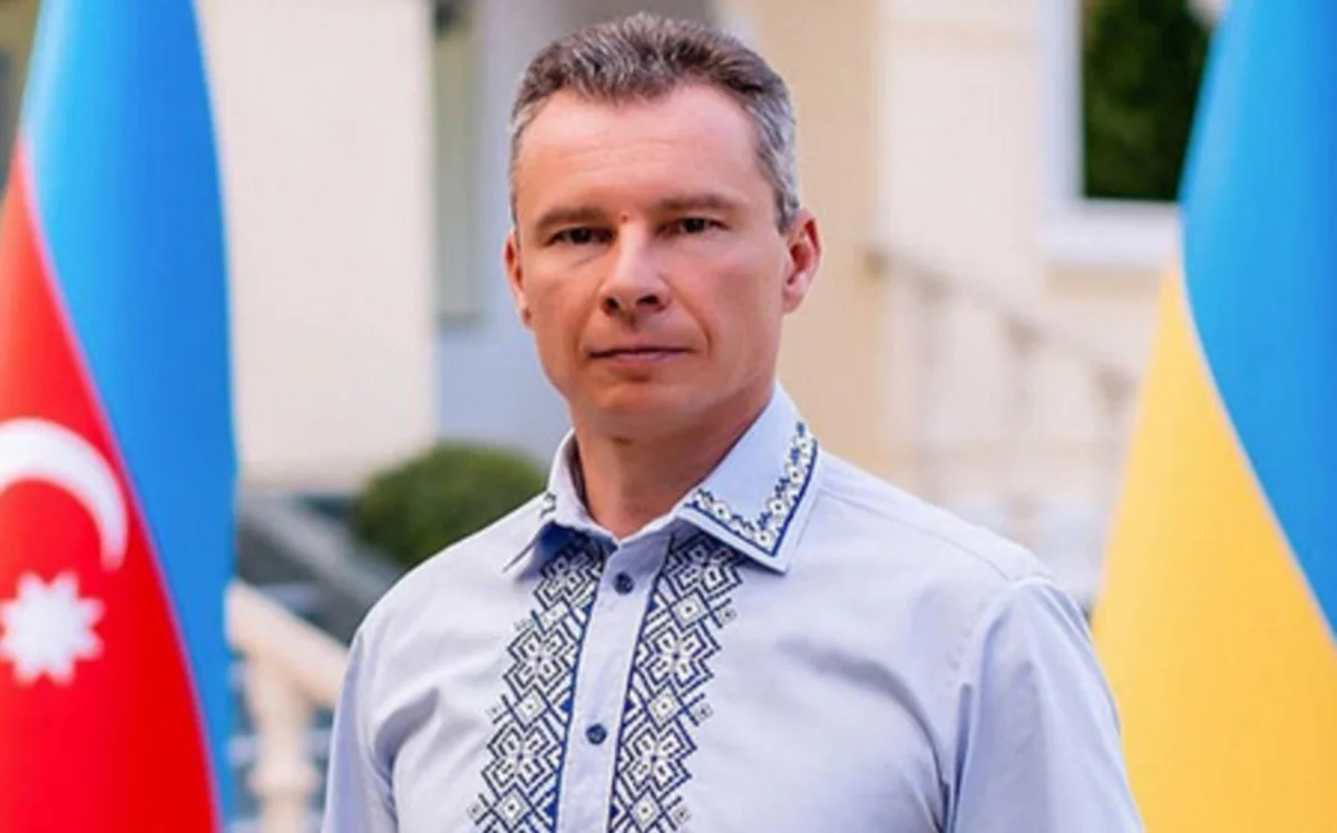 Ukraine Ambassador Kanevskyi congratulates Azerbaijani people