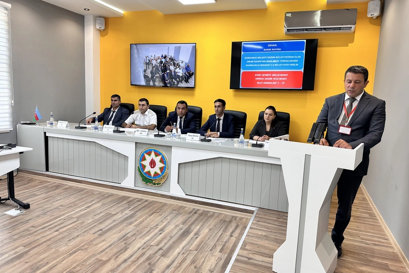 В Нахчыване земельные участки посредством аукционов переданы в собственность и аренду