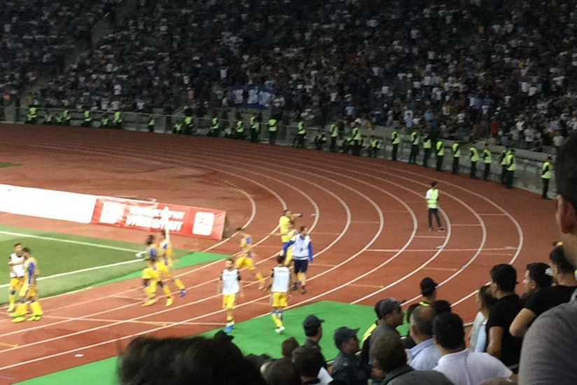 Qarabağ - APOEL oyununda insident baş verib