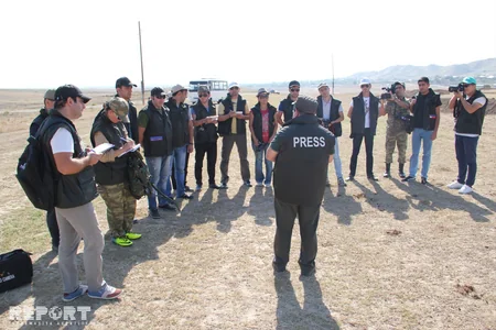 Hərbi sahədən yazan jurnalistlər üçün təlimlərin ikinci mərhələsi başa çatıb