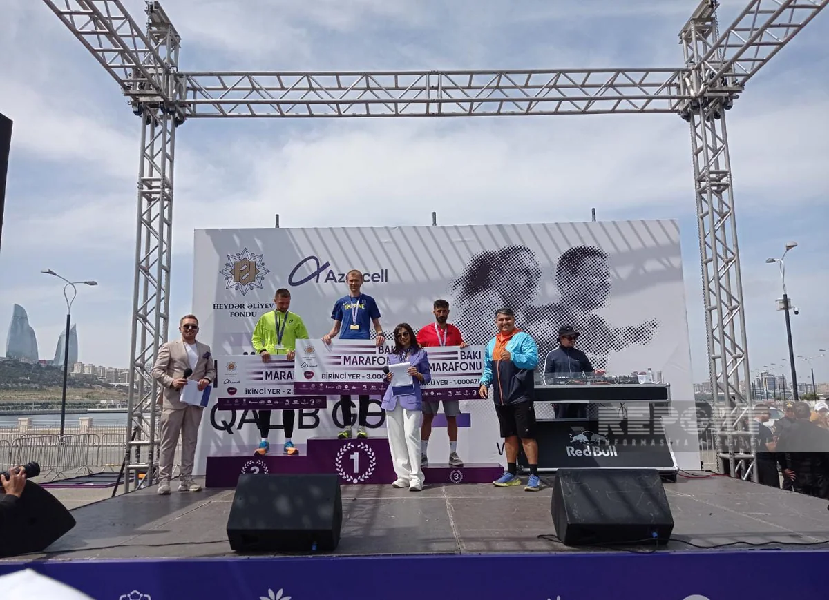 Награждены победители Бакинского марафона 2023