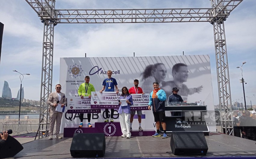 “Bakı Marafonu 2023”ün qalibləri mükafatlandırılıb