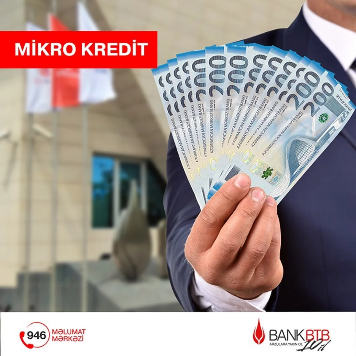 Bank BTB  mikro kredit məhsulu üzrə bazar payını artırmaq istəyir