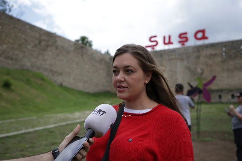 South African traveler: 'A lot of redevelopment is currently happening in Shusha'