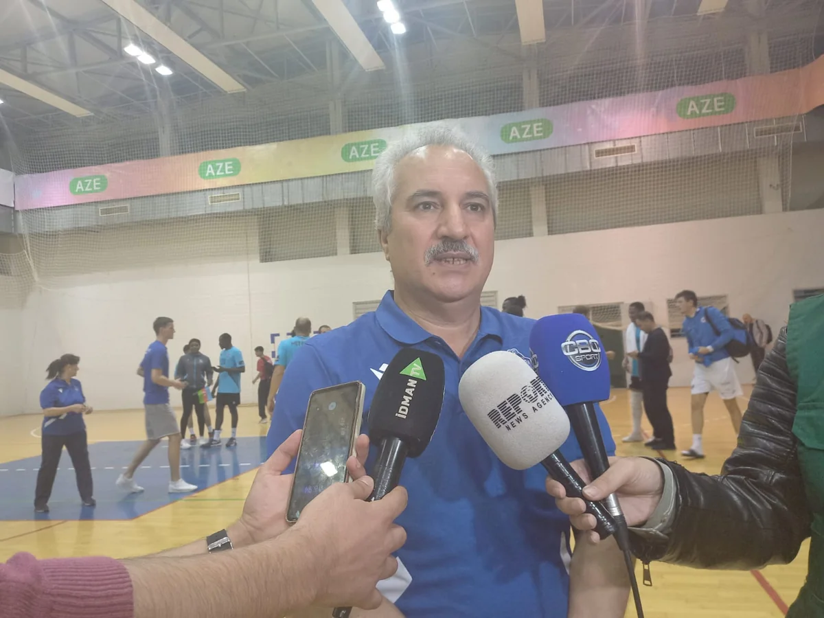 Kürün baş məşqçisi: İki gün əvvəl bir həndbolçumuzun zədələnməsi bizə çətinlik yaratdı