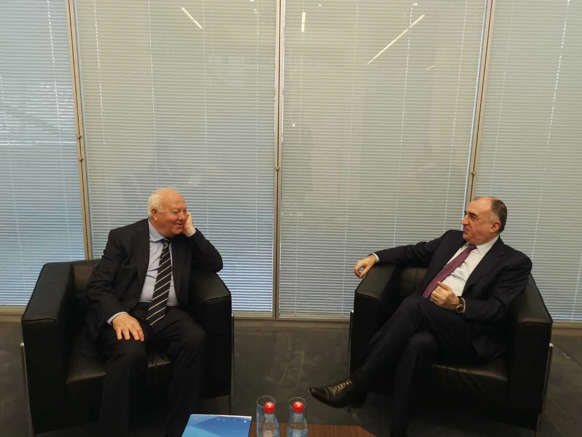 Minister Elmar Mammadyarov met with the High Representative for UNAOC