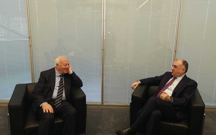 Minister Elmar Mammadyarov met with the High Representative for UNAOC