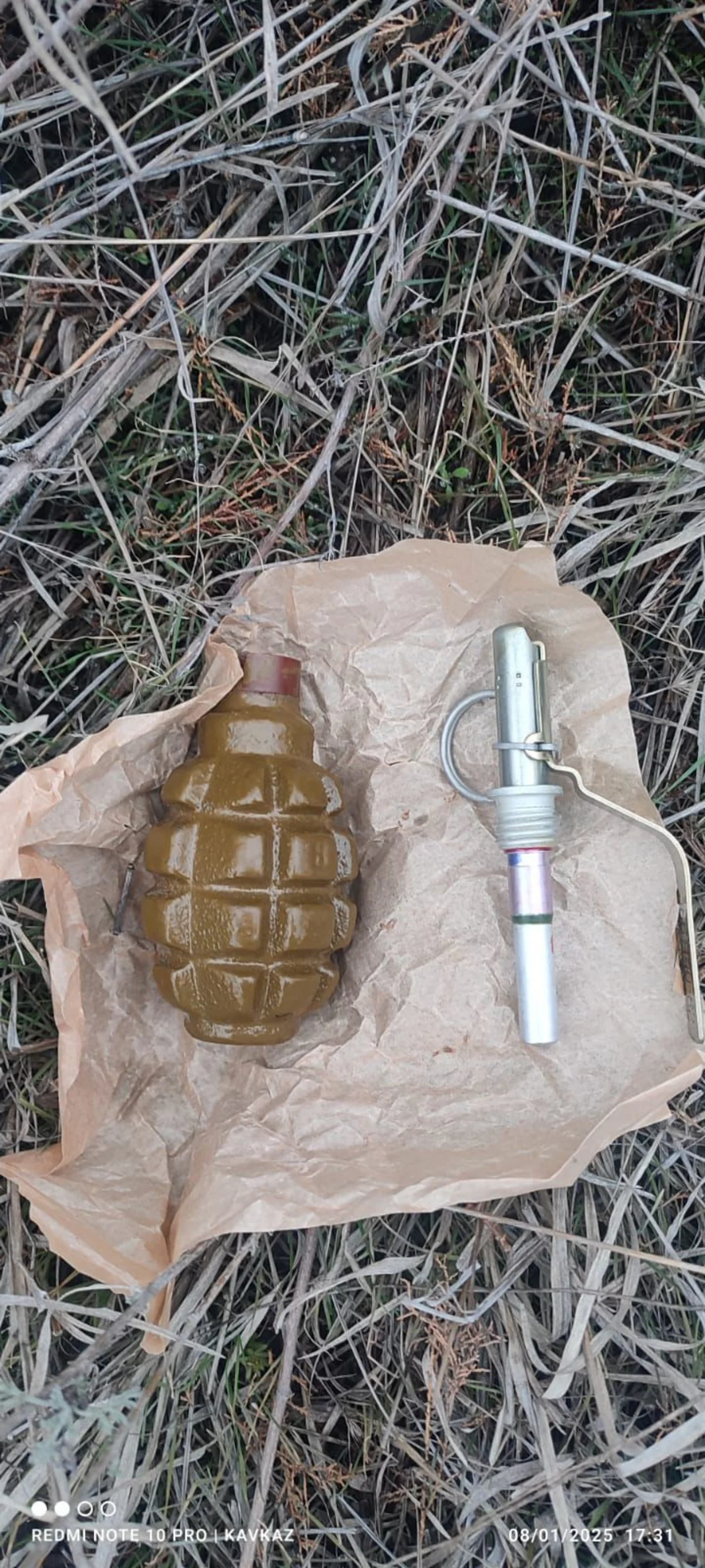 Naxçıvanda hərbi sursat aşkar edilib