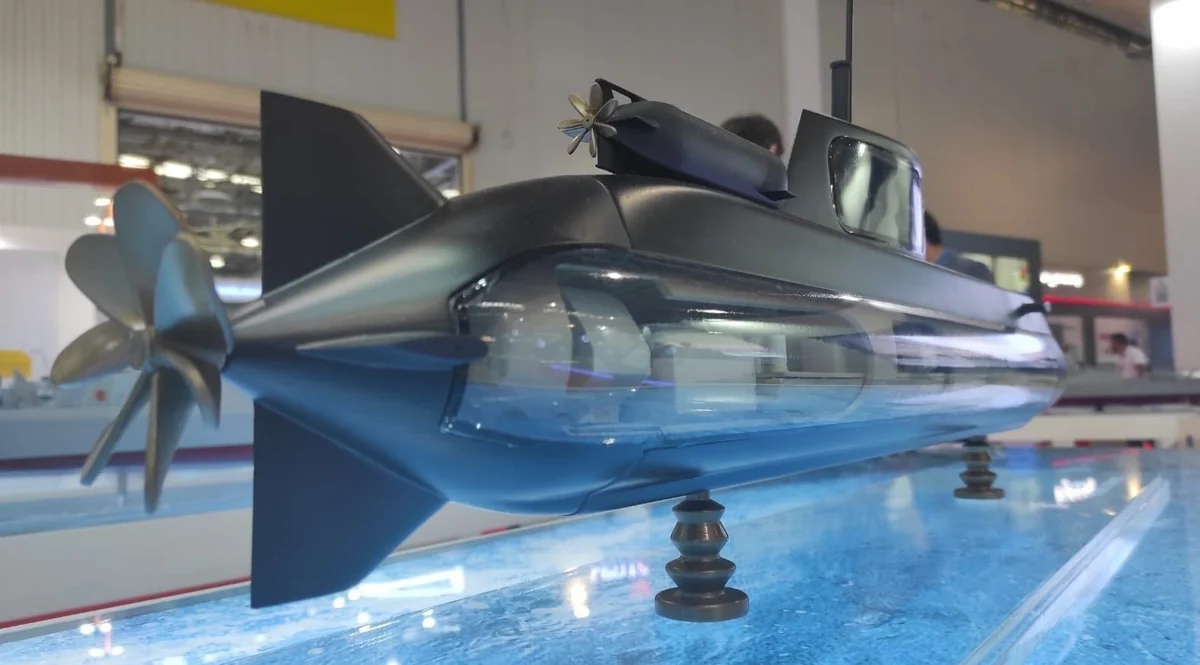 Turkiye shows its new submarine for first time in Azerbaijan