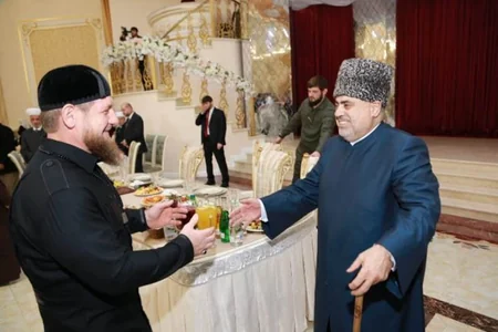 Allahşükür Paşazadə Ramzan Kadırov ilə görüşüb