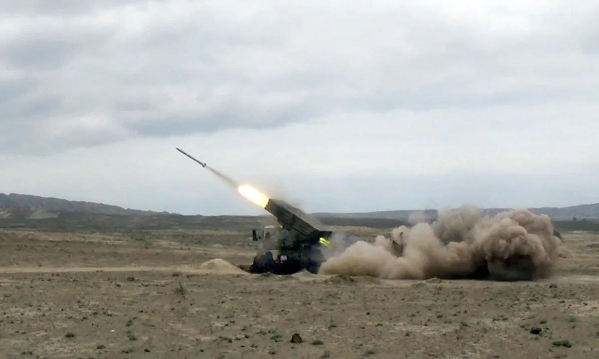 Rocket and Artillery Troops' exercises underway