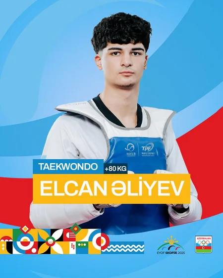 EYOF-da Azərbaycanı 8 taekvondoçu təmsil edəcək