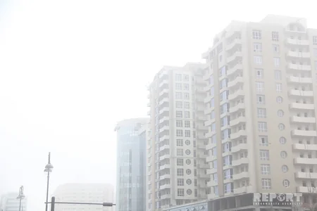 Bakını güclü duman bürüyüb - FOTO