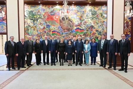 Matviyenko Sahibə Qafarovaya Rusiyanın Dostluq ordenini təqdim edib