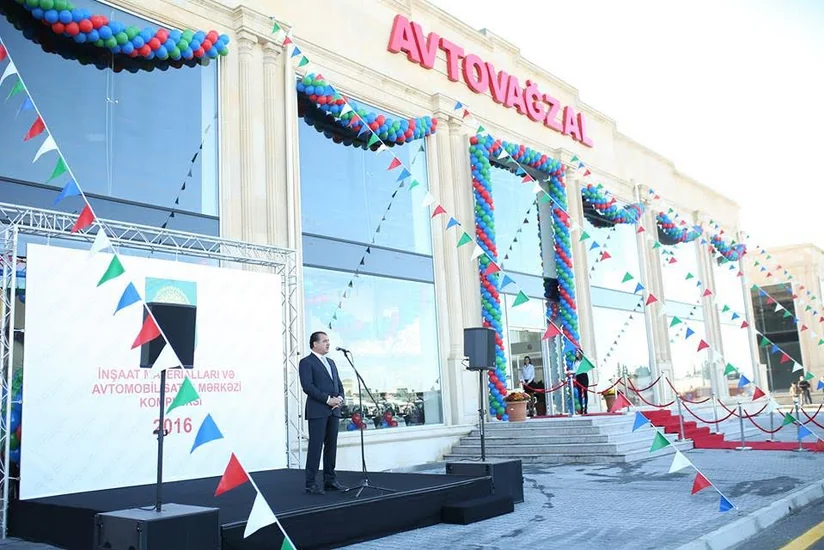 Gəncədə yeni avtovağzal kompleksi açılıb