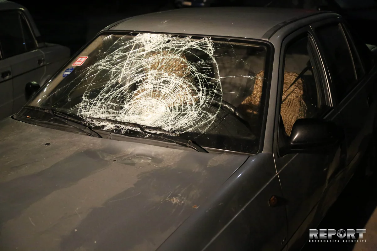 Bakıda orta yaşlı kişini avtomobil vurub