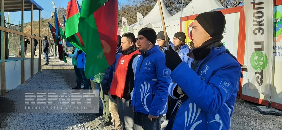 Protest rally on Khankandi-Lachin road enters its 113th day